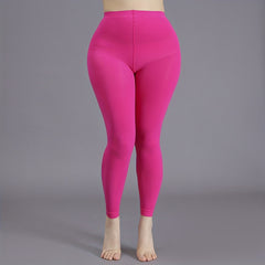  100D Solid Nylon High Rise Stretchy Tights
