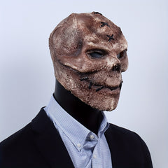 Burlap Skull Mask Latex Halloween Cosplay Costume Horrible Head Full Face