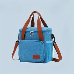 Double Layer Lunch Bag Heat Preservation Cooler Freeze Bag