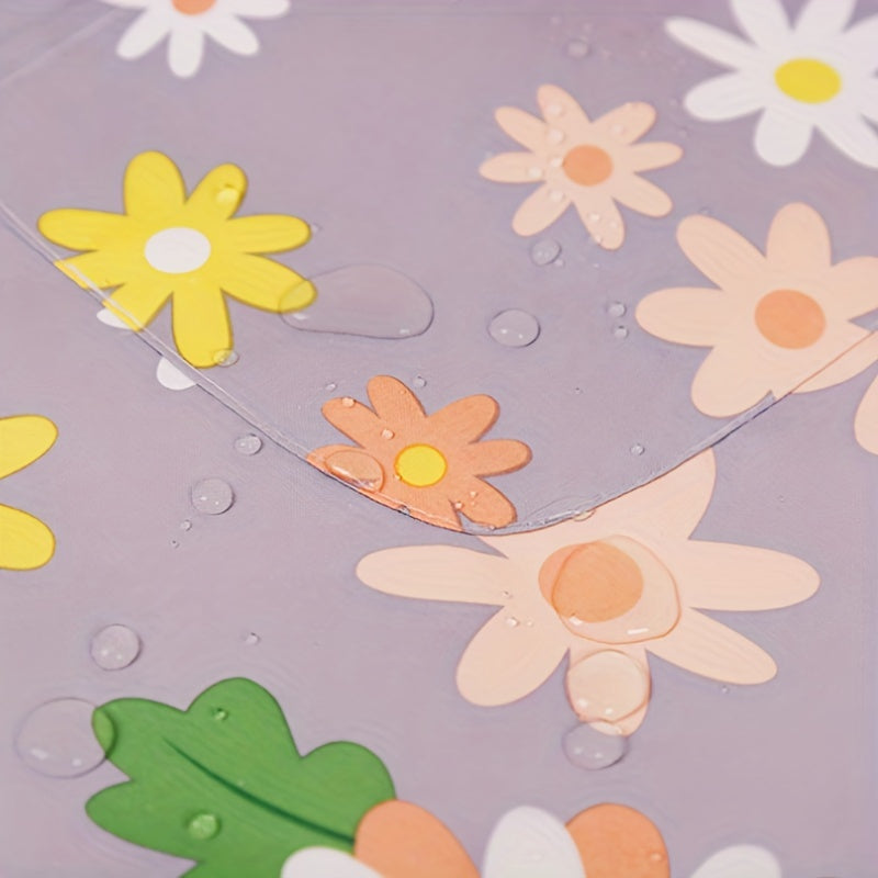 Waterproof Floral Print Apron for Gardening & Cooking