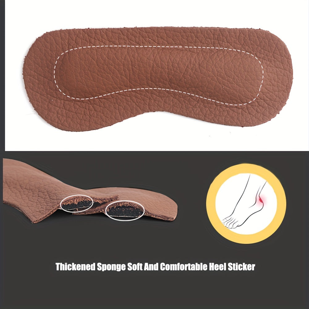 Leather Heel Protector Stickers High Heel Women Shoes Reducing Inserts