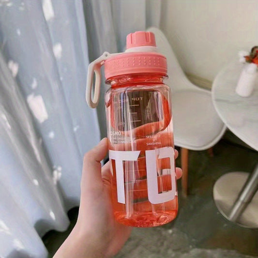 Motivational Water Bottle 20.3oz with Lid