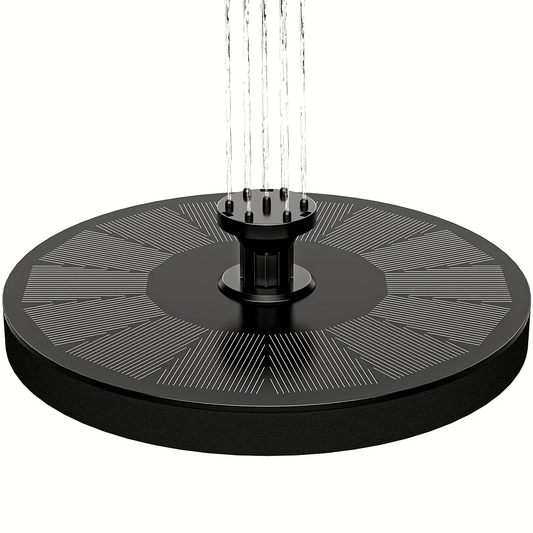 Solar Bird Bath Fountain Pump with 6 Nozzles