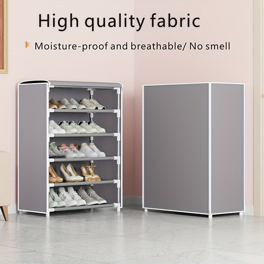 1pc Dustproof Shoe Rack Storage for Living Room Bedroom