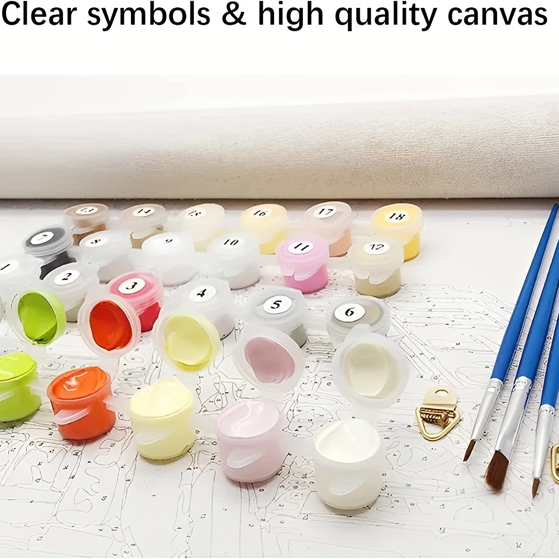 Bee Picking Flowers Painting By Numbers For Adults