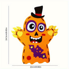 Halloween Cartoon Puppet DIY Kit for Kids
