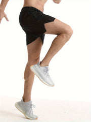 Quick Dry Drawstring Men's Swim Trunks Board Shorts Swimwear for Beach Pool