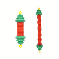 Christmas Mini Pop Tubes Sensory Toys for Kids, Boys, Girls - Stocking Stuffers