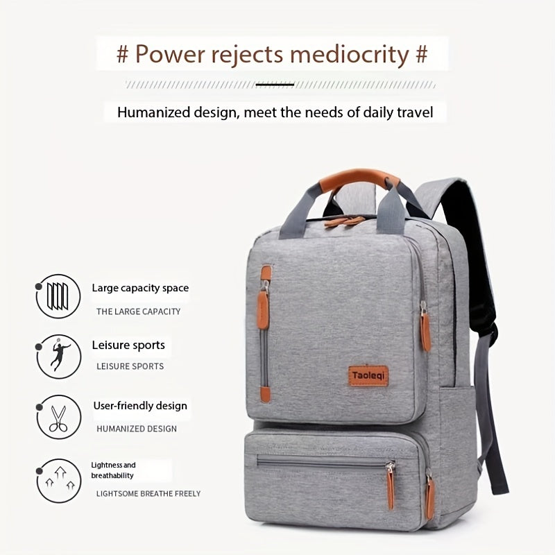Vintage Business Laptop Backpack for Men & Women