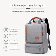 Vintage Business Laptop Backpack for Men & Women