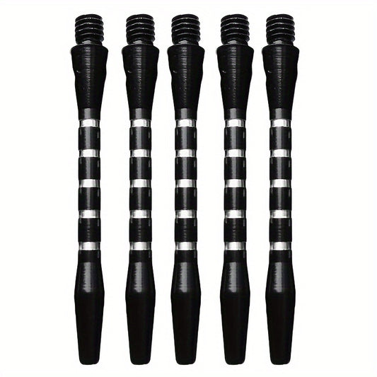 5pcs Aluminum Alloy Dart Shaft 2BA Colorful Engraved Line Standard Metal Shaft