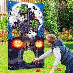 Halloween Party Fun Sandbag Game Banner Decoration