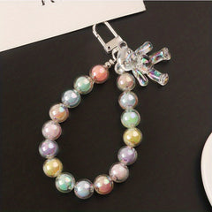 Colorful Bear Key Chain Phone Chain For Girls