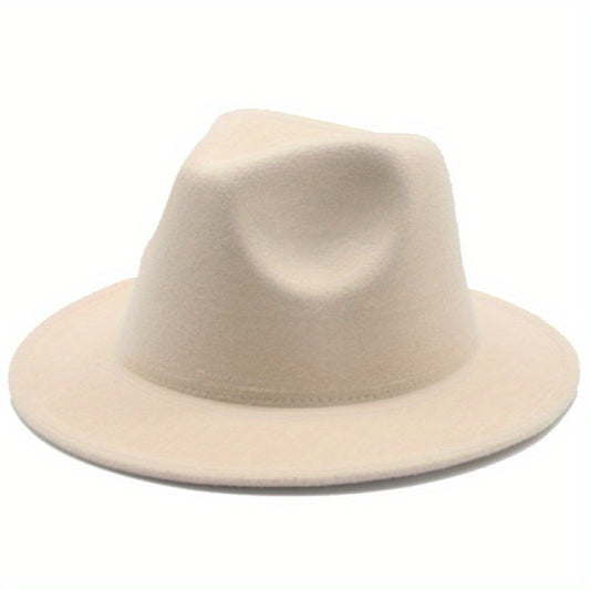 Kids Woolen Retro Jazz Hat for Stage Performance
