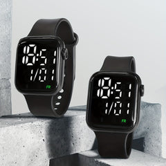 2pcs Sports LED Rolling Watches Non Waterproof