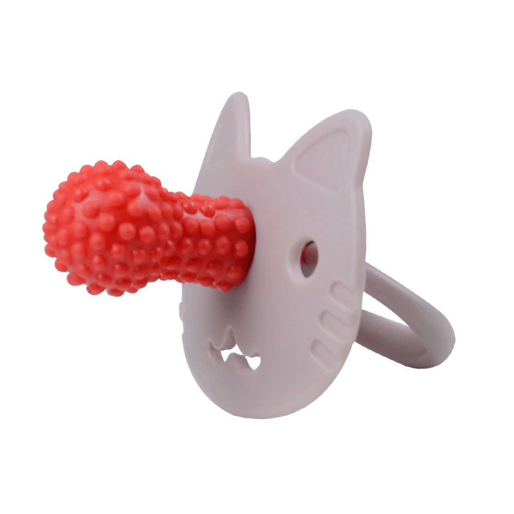 BPA-Free Cat Shape Silicone Baby Teether Toy