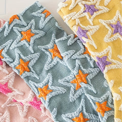 5 Pairs Star Print Socks Women's Stockings