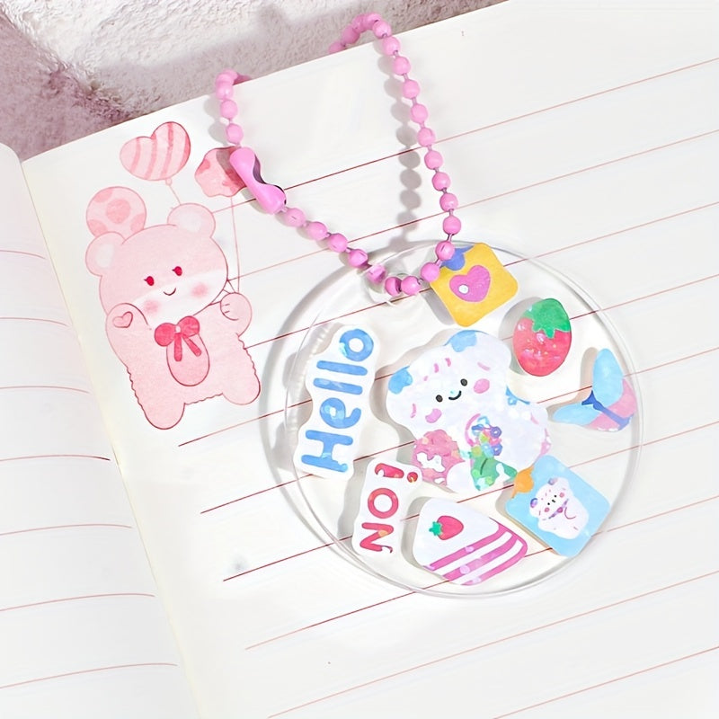 Kawaii Stickers Card Set Pocket Material Cute Card Stickers