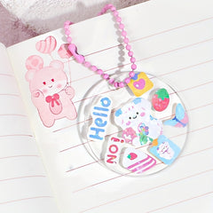 Kawaii Stickers Card Set Pocket Material Cute Card Stickers