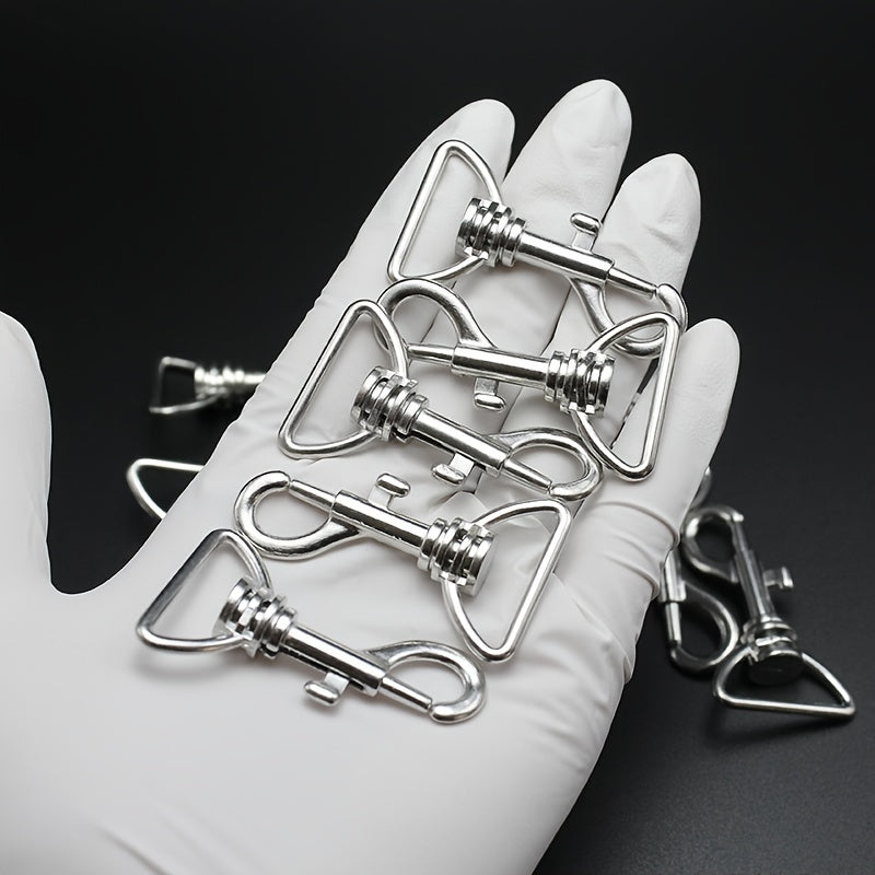10pcs Swivel Snap Hooks Metal Heavy Duty Clasp Buckle Trigger Clip
