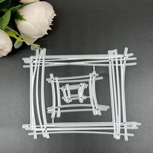1pc Photo Frame Cutting Die DIY Metal Embossing Scrapbook Die