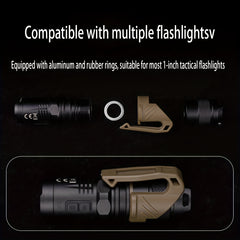 Flashlight Carry Clip - Convenient Accessory for Easy Transportation
