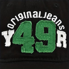 3D Embroidery Baseball Cap Washed Patch Cloth Baseball Hat Sun Hat