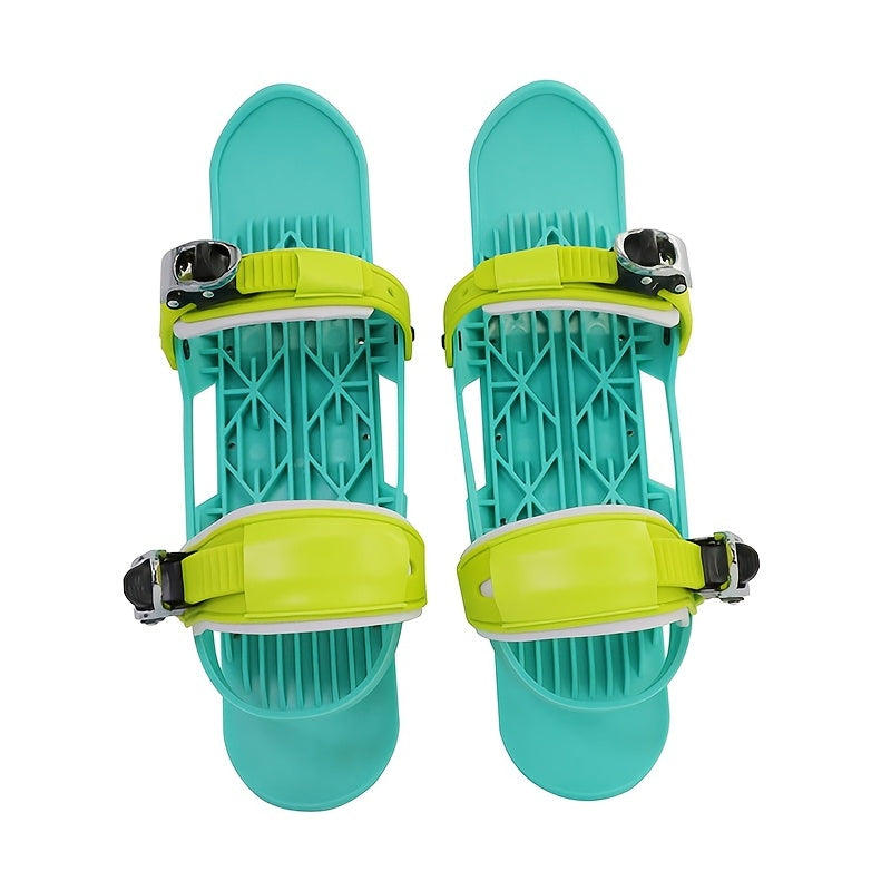 Mini Short Ski Skates for Outdoor Snow Skateboarding