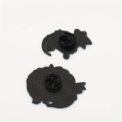 2pcs Cartoon Mouse Brooch Bags Clothing Accessories Men