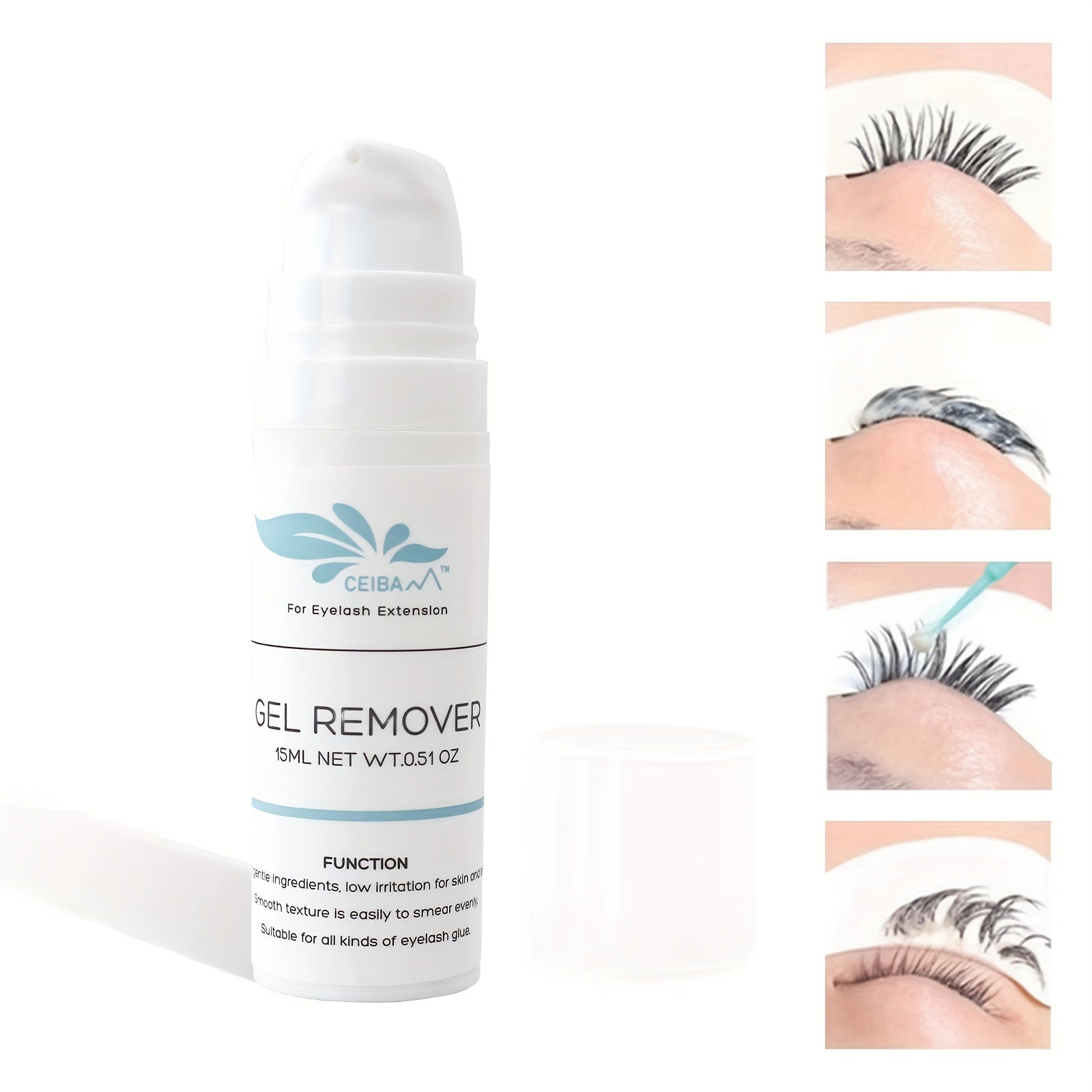 Fast Acting Gel Remover For Eyelash Extension