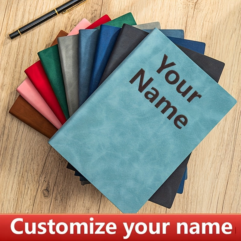 Customizable A5 Notebook with Personalized Name and Phone Number