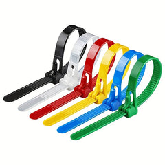 30 60pcs Reusable Plastic Ties Heavy duty Nylon Fixed Ties