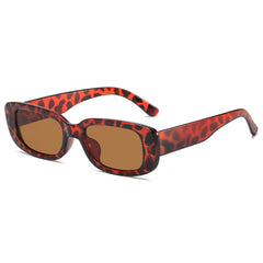 Small Frame Plastic Sunglasses for Women Girls