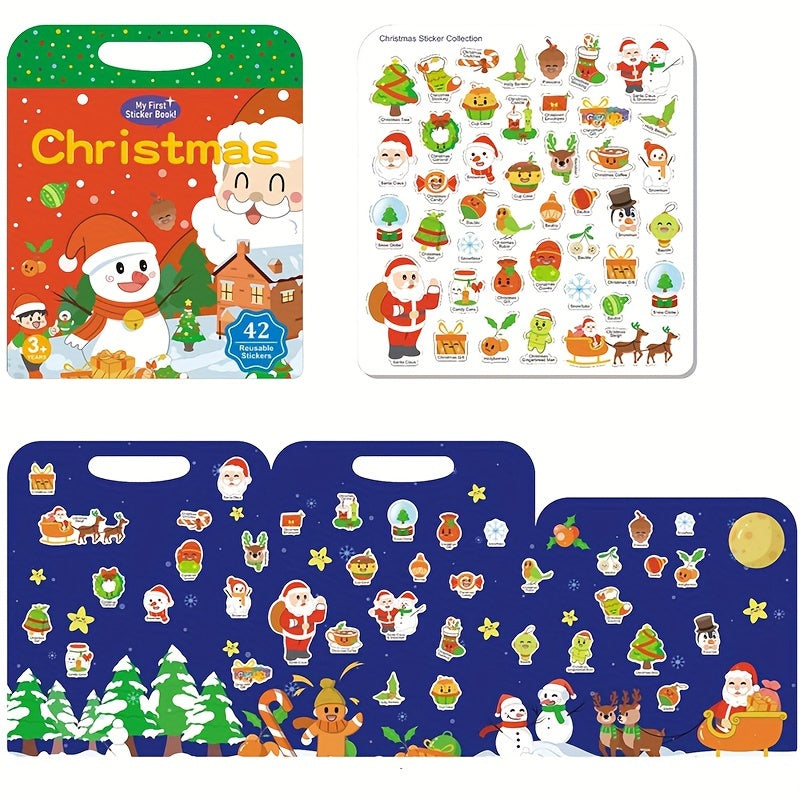 Reusable Sticker Books Educational Toys