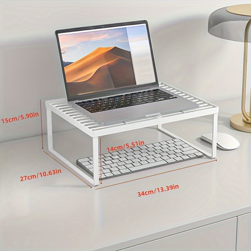 Metal Laptop Stand for Cooling on Desktop