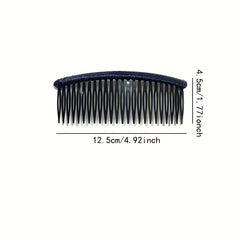 20pcs Spiral Plastic Rope Hair Comb Y2K Hair Accessories