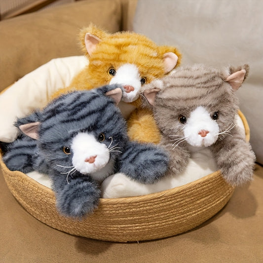 Cute Kitten Plush Toy for Kids 0-3 Years Home Decor Cat Doll