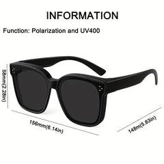 Men's Polarized Sunglasses With Myopia Glasses For Party Holiday Outdoor Sports