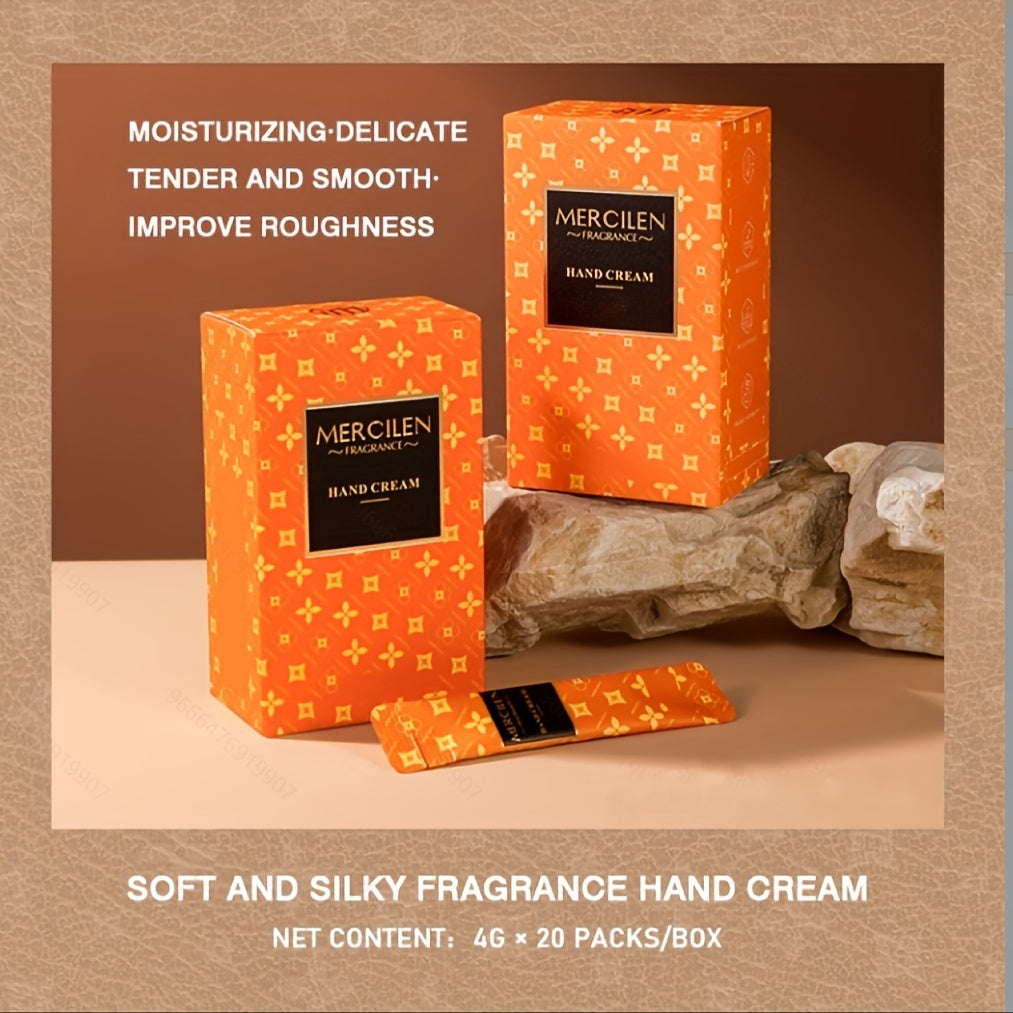 Travel Size Hand Cream for Dry Cracked Hands - Fragrant Lotion for Women