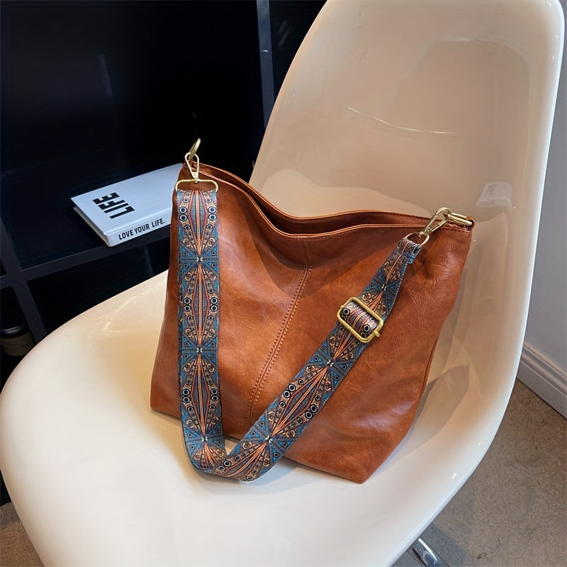 Ethnic Vintage Shoulder Bag Classic Crossbody Bag Women's All Match Bag