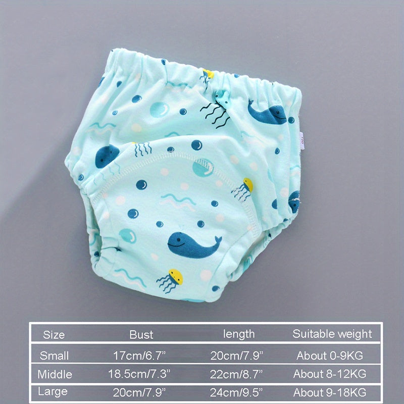 Unisex Absorbent Waterproof Underwear for Potty Training