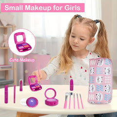 Princess Makeup Set with Pink Bag and Eyeshadow Palette