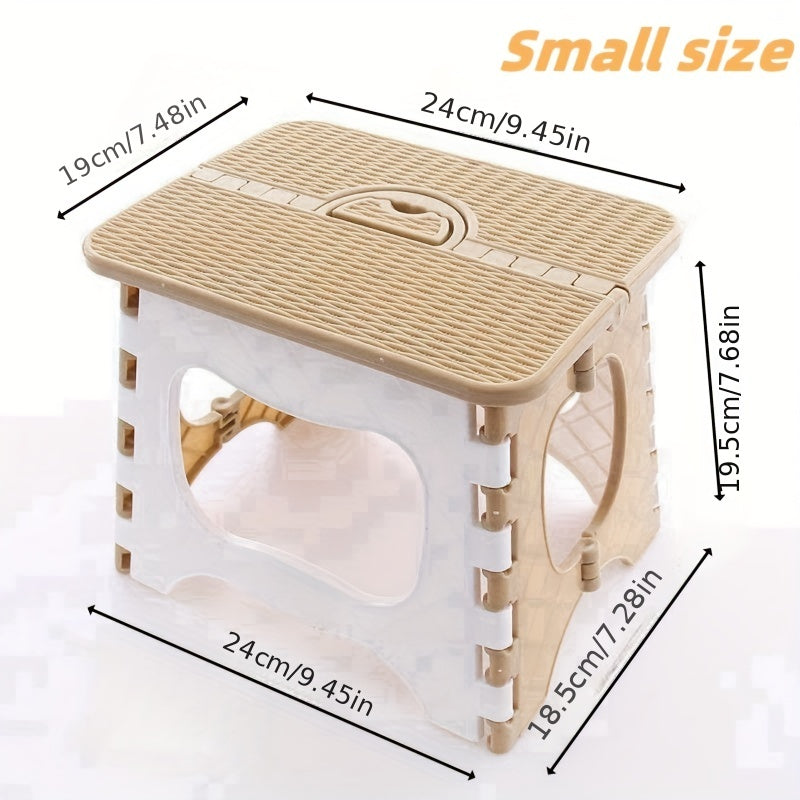 Heightened Folding Stool Portable Lightweight Chair Outdoor Camping