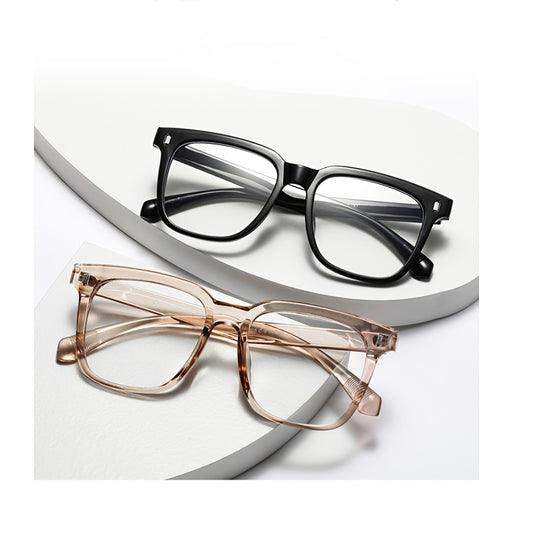 Anti Light Metal Hinge Glasses Frame Unisex Square Frame Glasses Frame