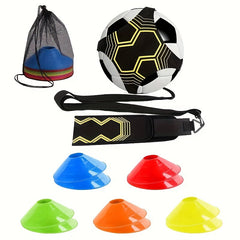 Adjustable Football Training Strap With Disc Cones