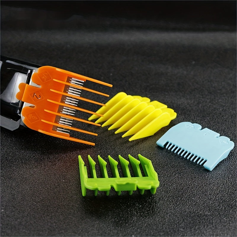 10pcs Hair Clipper Guards Cutting Guides Fits Most Wahl Clippers with Organizer