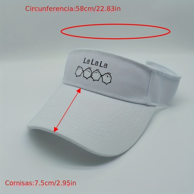 Solid Unisex Sun Hat Sunshade Peaked Cap Summer Running Sports Empty Top Hat
