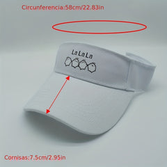 Solid Unisex Sun Hat Sunshade Peaked Cap Summer Running Sports Empty Top Hat