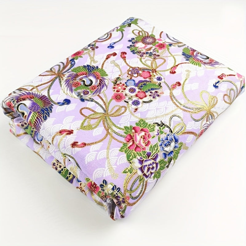 Japanese Style Fabric Squares Printed Cotton Wrapping Cloth Quilting Fabric Bund