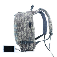 31L Camo Backpack Outdoor Travel Rucksack Bag Hiking Camping Army